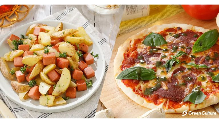 ピザの上の主役はゆずらない。植物性100%の衝撃 植物性ペパロニとダイスハム誕生